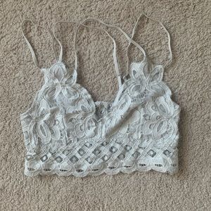 Off-White Lace Bralette Size M - New with Tags!